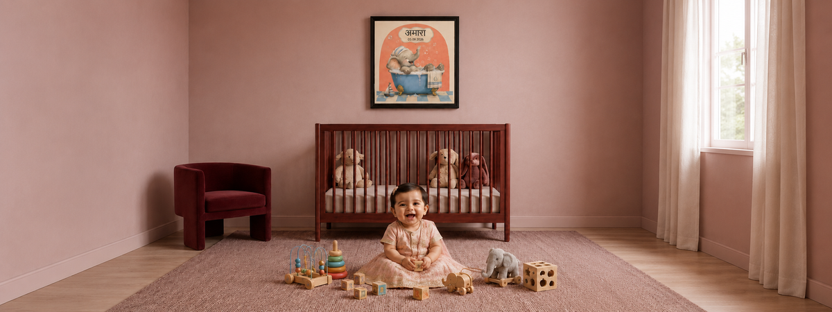 Hindi Baby Name Art