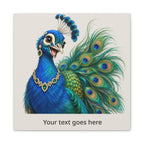 Peacock Jewel – Personalized Baby Name Wall Art