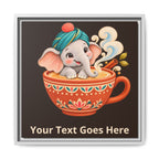 Copy of Elephant Loves Masala Chai – Personalized Baby Name Wall Art