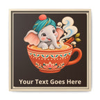 Copy of Elephant Loves Masala Chai – Personalized Baby Name Wall Art