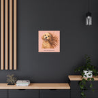 Glam Puppy - Personalized Baby Name Wall Art