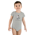 Little Zebra Baby Bodysuit — Personalized Name