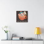 Elephant Loves Masala Chai – Personalized Baby Name Wall Art