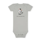 Little Zebra Baby Bodysuit — Personalized Name