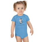 Little Zebra Baby Bodysuit — Personalized Name