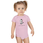 Little Zebra Baby Bodysuit — Personalized Name