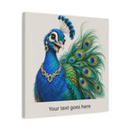 Peacock Jewel – Personalized Baby Name Wall Art