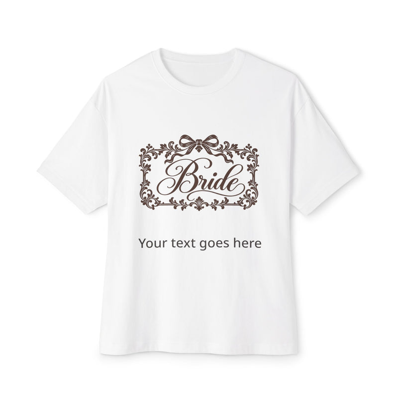 Bridal Bow T-Shirt — Personalized Name