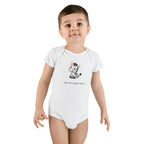 Little Zebra Baby Bodysuit — Personalized Name