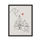 Birla Mandir - Framed Canvas Wall Art
