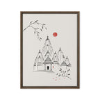 Birla Mandir - Framed Canvas Wall Art