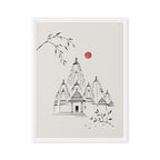 Birla Mandir - Framed Canvas Wall Art