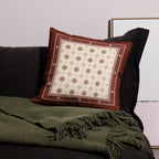 Jaipur Motif Accent Throw Pillow : Terracotta
