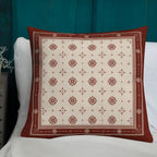 Jaipur Motif Accent Throw Pillow : Terracotta