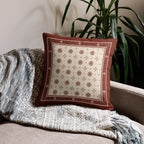 Jaipur Motif Accent Throw Pillow : Terracotta