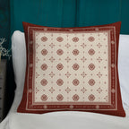 Jaipur Motif Accent Throw Pillow : Terracotta