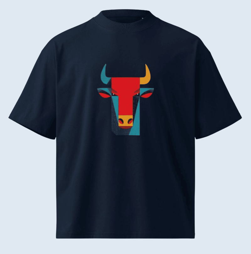The Taurus Geometric - Oversized Unisex T-shirt