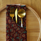 Alankari Floral Cloth Napkin Set of 4