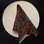 Alankari Floral Cloth Napkin Set of 4