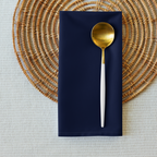 Solid Blue Cloth Napkin Set of 4