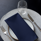 Solid Blue Cloth Napkin Set of 4