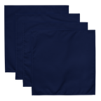 Solid Blue Cloth Napkin Set of 4