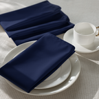 Solid Blue Cloth Napkin Set of 4