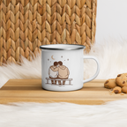 Personalized Mr & Mr Enamel Mug | LGBTQAI+ Romantic Anniversary Gift for him or them