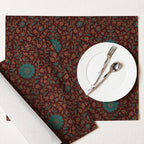 Alankari Floral Table Placemats Set of 4