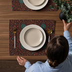 Alankari Floral Table Placemats Set of 4