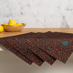 Alankari Floral Table Placemats Set of 4