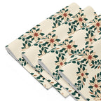 Evergreen Holiday Floral Placemat Set of 4