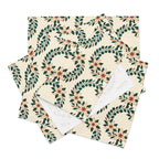 Evergreen Holiday Floral Placemat Set of 4