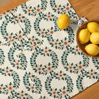 Evergreen Holiday Floral Placemat Set of 4